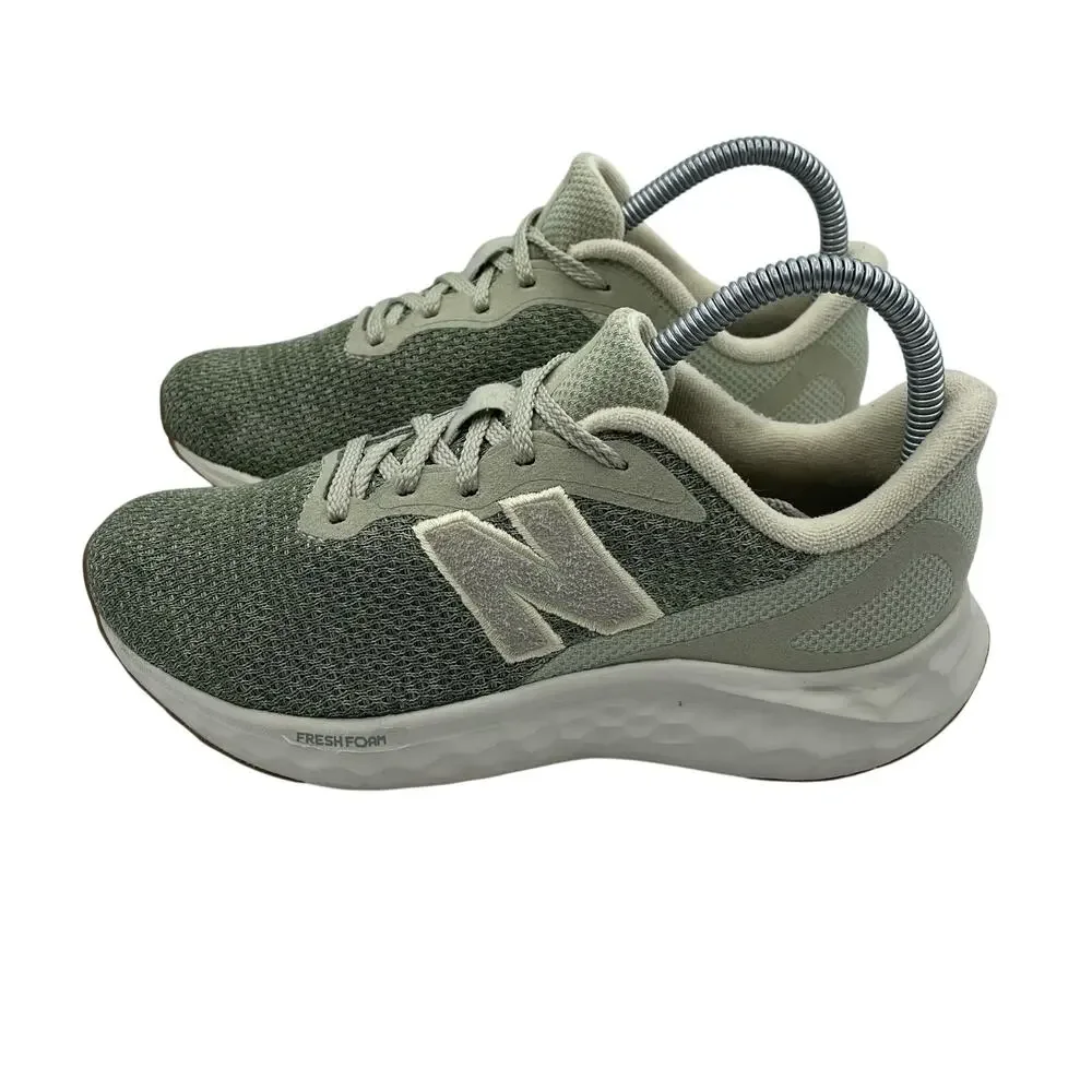 New Balance Fresh Foam Arishi v4 Olivine Green Running Shoes Womens 5.5
